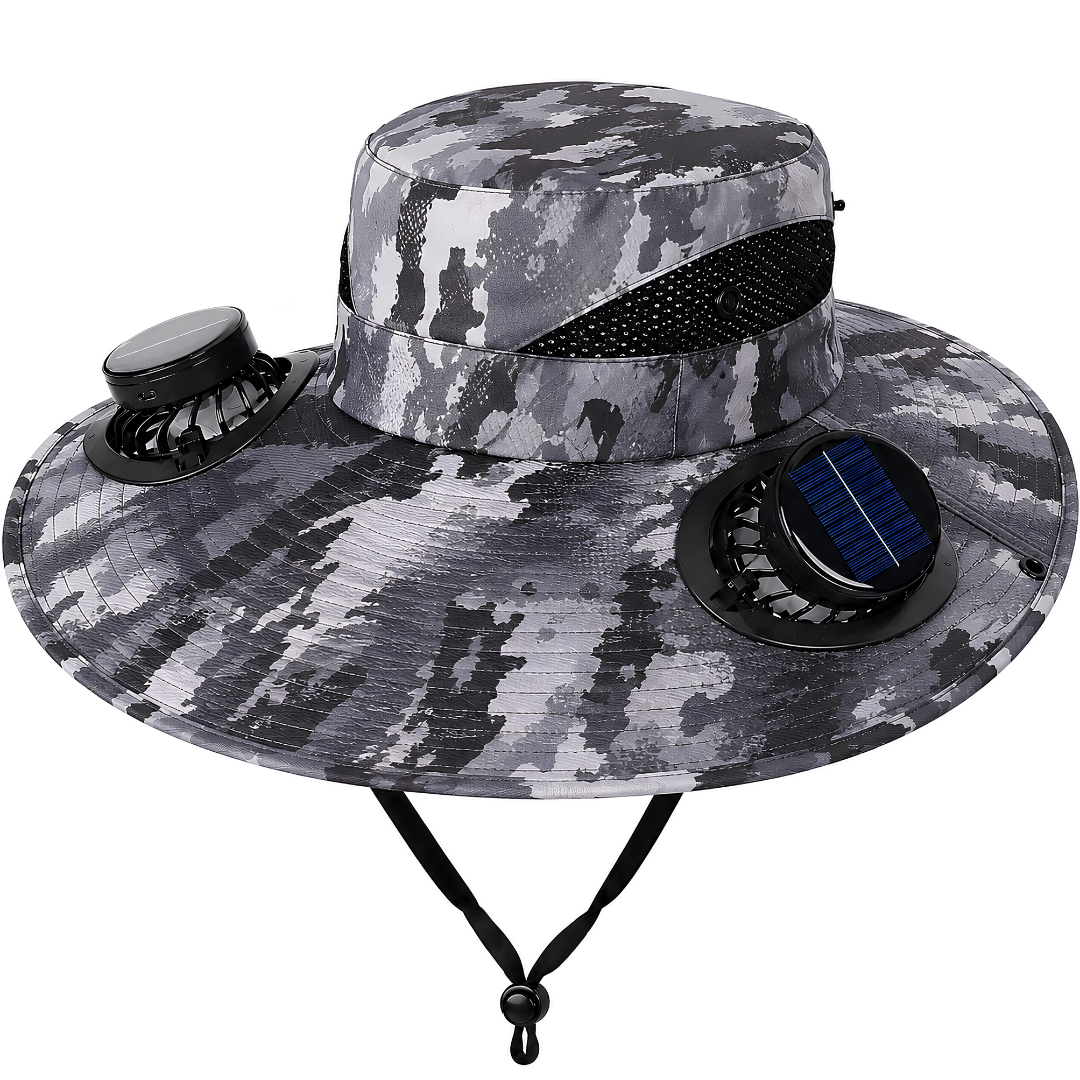 šØ FLASH SALE 50% OFF TODAY ā” SolarBreeze⢠Ultra-Wide Brim Dual Solar Fan Hat