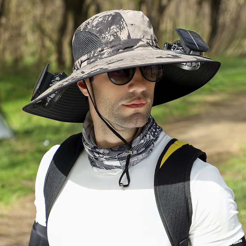 🔥 Summer Sale 49% OFF ✨ 2026 Ultra-Wide Brim Solar Mist Cooling Hat