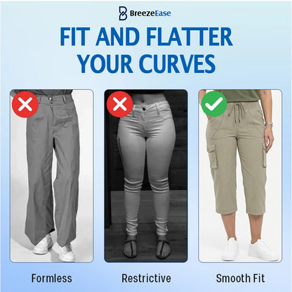 BUY 1 GET 1 FREE ✨ BreezeEase™ Lightweight Cargo Capri Pants