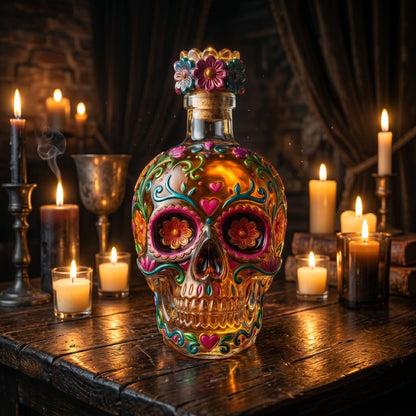 Calavera de Oro – Limited Artisan Decanter