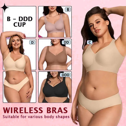 🔥 LAST DAY SALE 70% OFF - BUY 1 GET 1 FREE 🔥 VeraLift - Supportive Wireless Push Up Bra