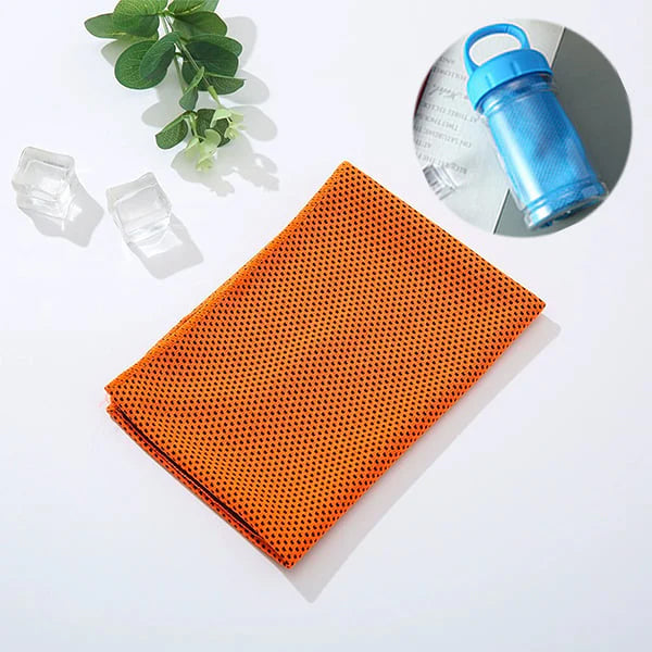 ❄ Cooling Towel for Hot Summer & Outdoor Activities – Quick-Dry Microfiber Sweat Towel (OFFER2)