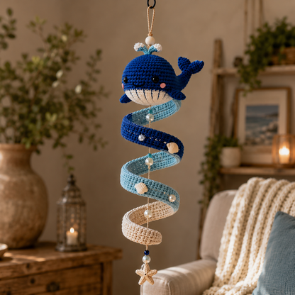 🎄 LIMITED HOLIDAY SALE 49% OFF ✨ Ocean Creature Crochet Ornament DIY Kit