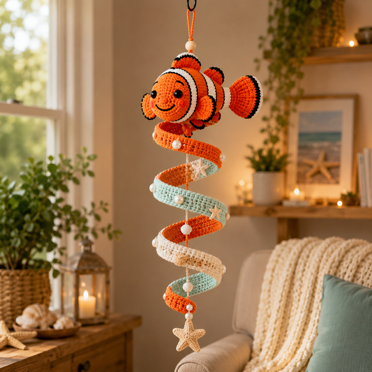 🎄 LIMITED HOLIDAY SALE 49% OFF ✨ Ocean Creature Crochet Ornament DIY Kit