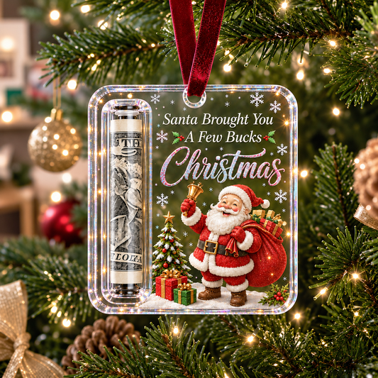 🔥 CHRISTMAS PRE-SALE 70% OFF 🔥 Christmas Money Gift Clip Ornament – 6 Festive Designs