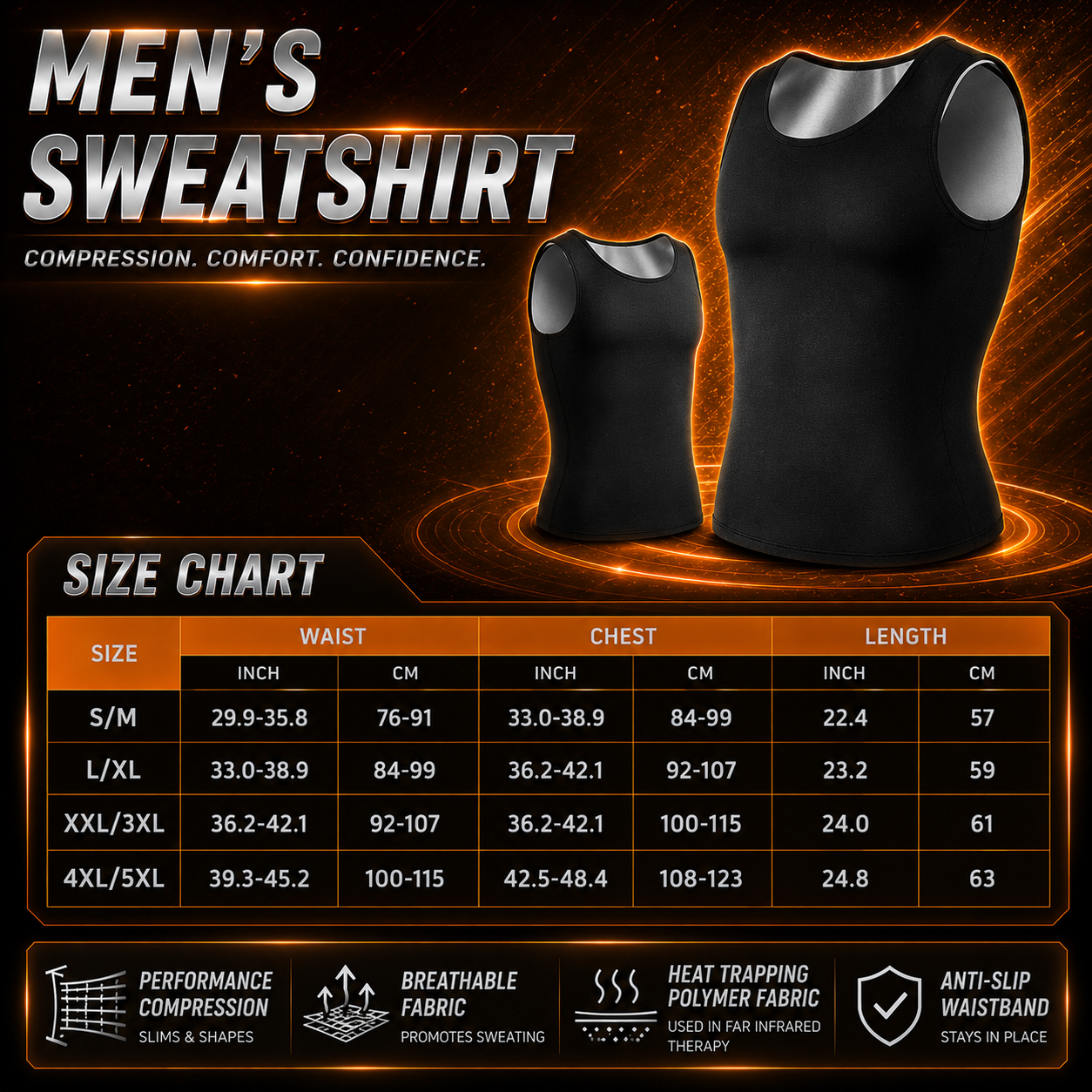 🔥 Hot Sale 50% OFF 💪 IronCore™ MenSlim Gynecomastia Compression Tank Top