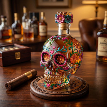 Calavera de Oro – Limited Artisan Decanter