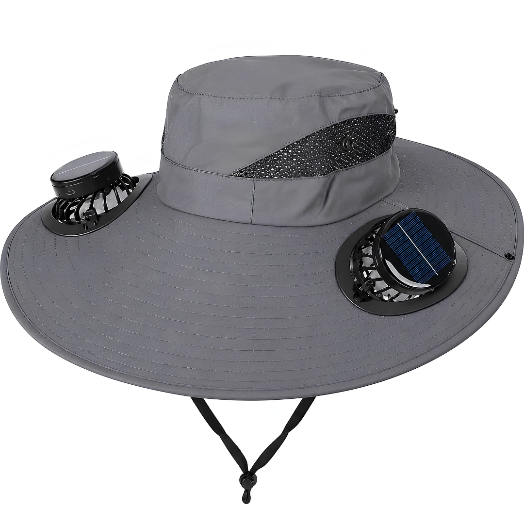 🚨 FLASH SALE 50% OFF TODAY ⚡ SolarBreeze™ Ultra-Wide Brim Dual Solar Fan Hat