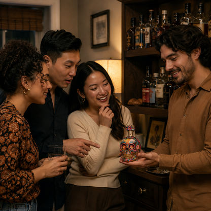 Calavera de Oro – Limited Artisan Decanter