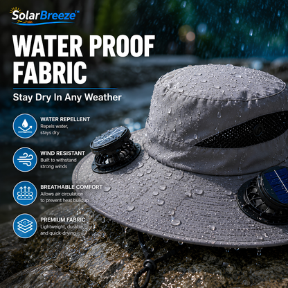 🚨 FLASH SALE 50% OFF TODAY ⚡ SolarBreeze™ Ultra-Wide Brim Dual Solar Fan Hat