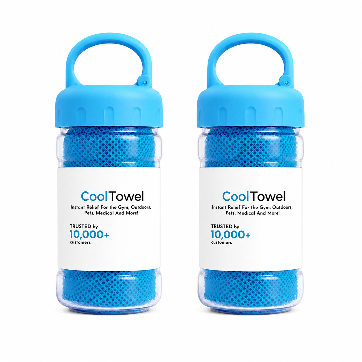 ❄ Cooling Towel for Hot Summer & Outdoor Activities – Quick-Dry Microfiber Sweat Towel (OFFER2)