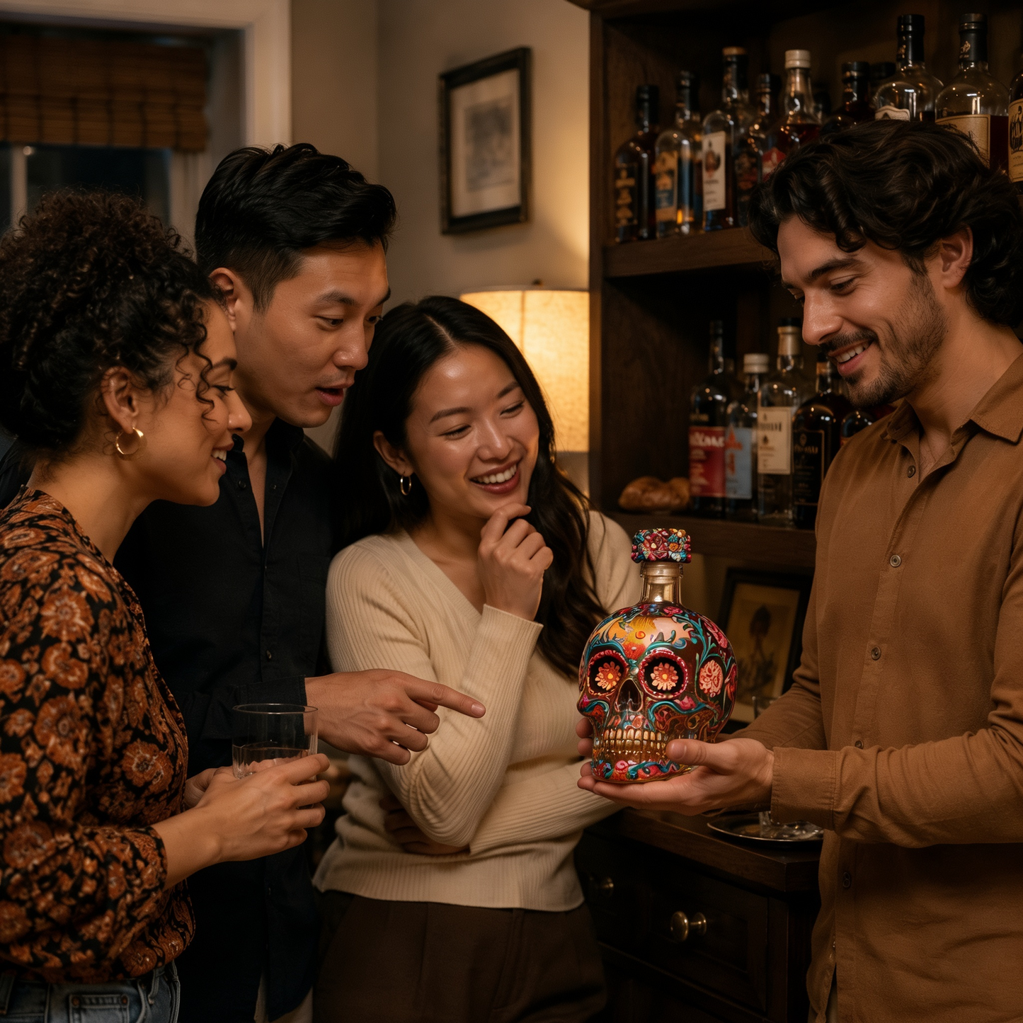 Calavera de Oro – Limited Artisan Decanter