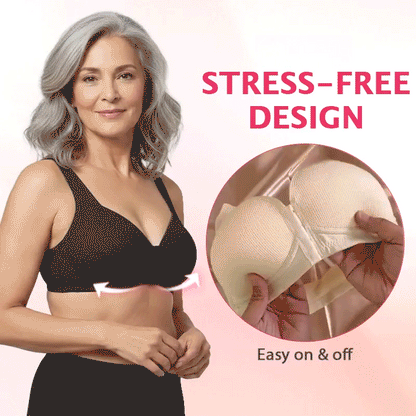 Softora™ Easy Front-Closure Jelly Bra – Wireless Comfort & Gentle Support