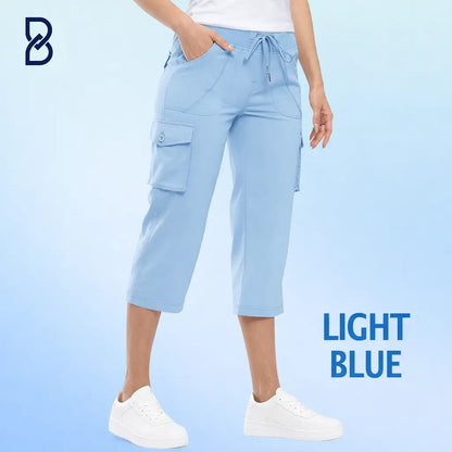 BUY 1 GET 1 FREE ✨ BreezeEase™ Lightweight Cargo Capri Pants