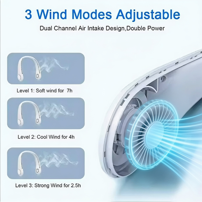 🎯 2026 Summer Sale 70% OFF 🔥 Hands Free Neck Fan for Summer