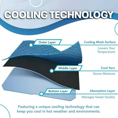 ❄ Cooling Towel for Hot Summer & Outdoor Activities – Quick-Dry Microfiber Sweat Towel (OFFER2)