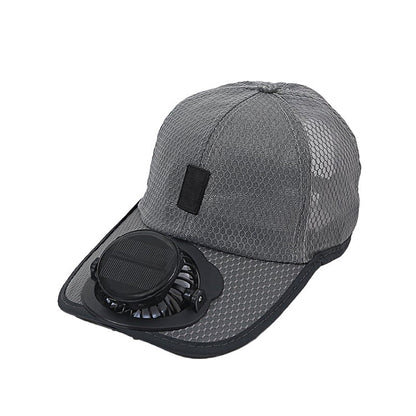 💥 2026 Father's Day 50% OFF ✨ Solar Fan Hat with Built-In Cooling & UPF 50+ Sun Protection
