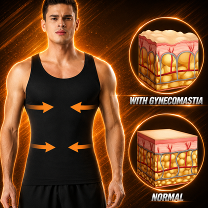 🔥 Hot Sale 50% OFF 💪 IronCore™ MenSlim Gynecomastia Compression Tank Top
