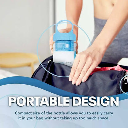 ❄ Cooling Towel for Hot Summer & Outdoor Activities – Quick-Dry Microfiber Sweat Towel (OFFER2)