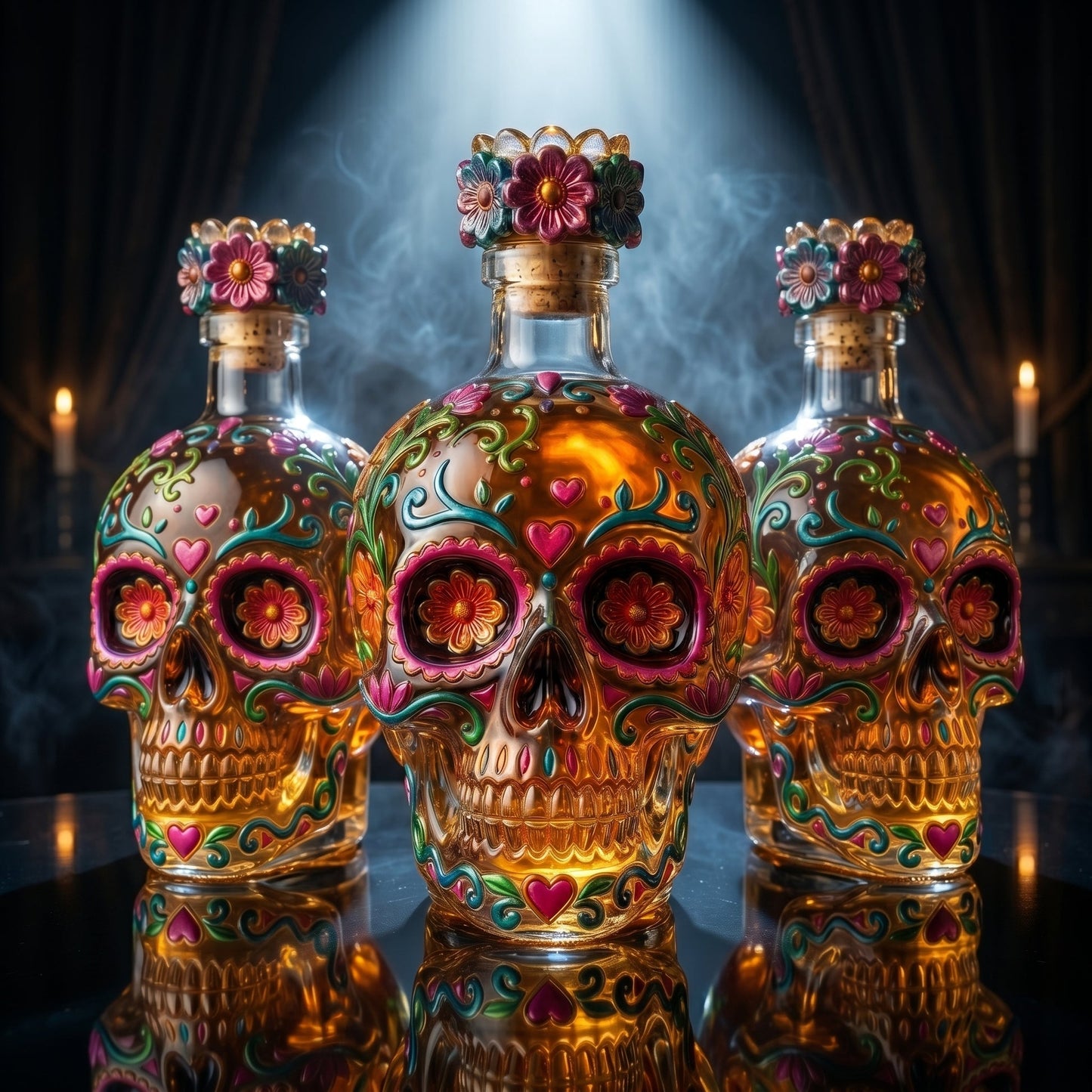 Calavera de Oro – Limited Artisan Decanter