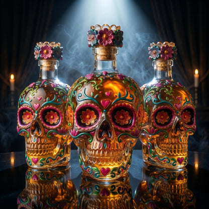 Calavera de Oro – Limited Artisan Decanter