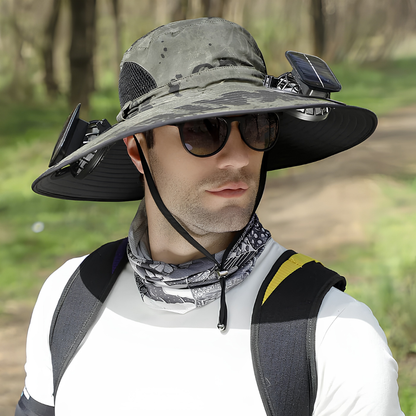 🔥 2026 Summer Sale 70% OFF 💥 New Ultra-Wide Brim Solar Mist Fan Hat ✨