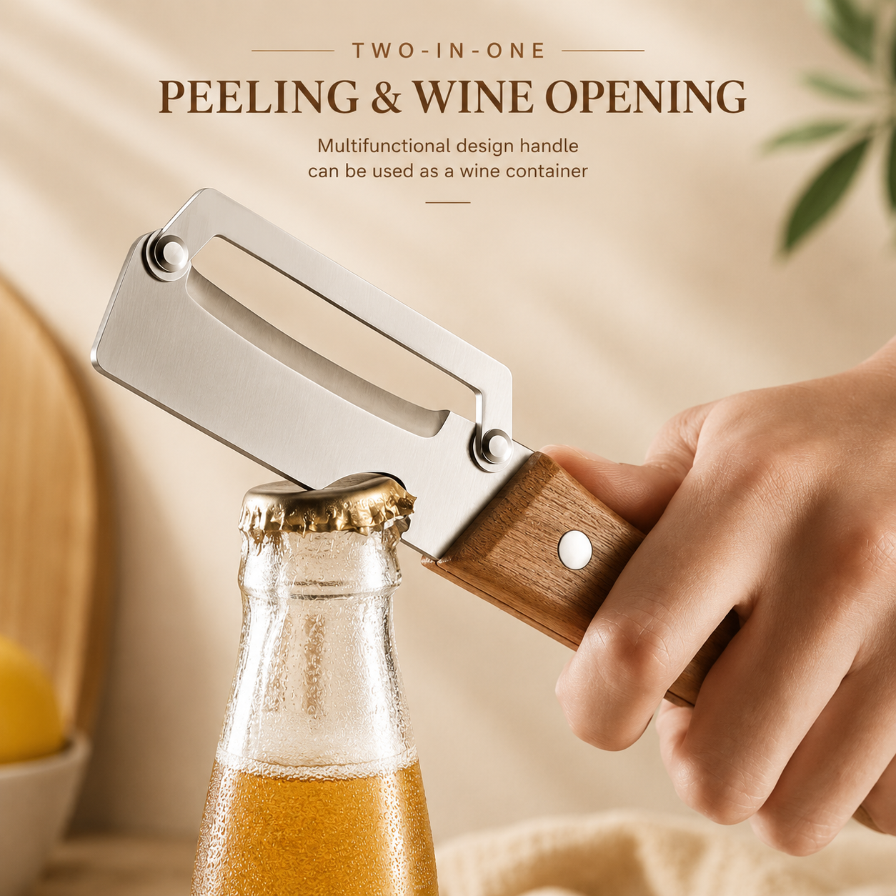 🔥 LAST DAY 50% OFF - BUY 1 GET 1 🥗 Kitchen Multi-Function Stainless Steel Thickened Fruit Peeler Knife