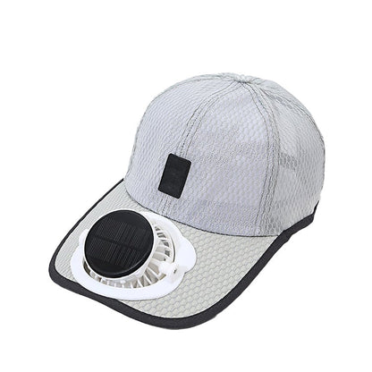 💥 2026 Father's Day 50% OFF ✨ Solar Fan Hat with Built-In Cooling & UPF 50+ Sun Protection