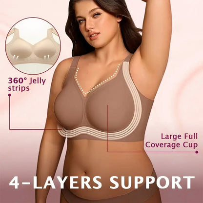 🔥 LAST DAY SALE 70% OFF - BUY 1 GET 1 FREE 🔥 VeraLift - Supportive Wireless Push Up Bra