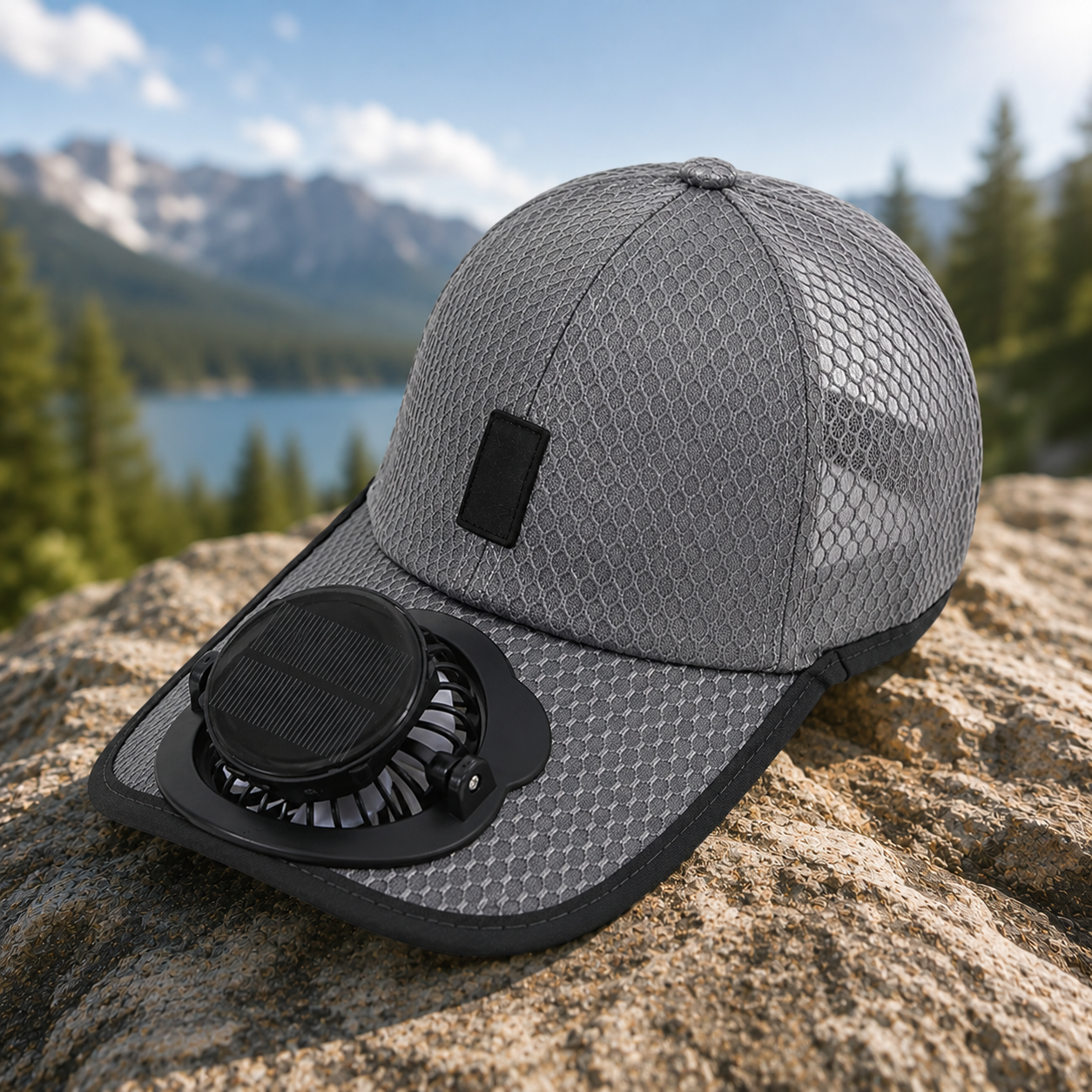 🔥 Summer Sale 50% OFF 🔥 Solar Powered Fan Cooling Hat – UPF 50+ Outdoor Sun Protection Cap