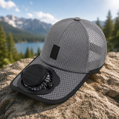 🔥 Summer Sale 50% OFF 🔥 Solar Powered Fan Cooling Hat – UPF 50+ Outdoor Sun Protection Cap