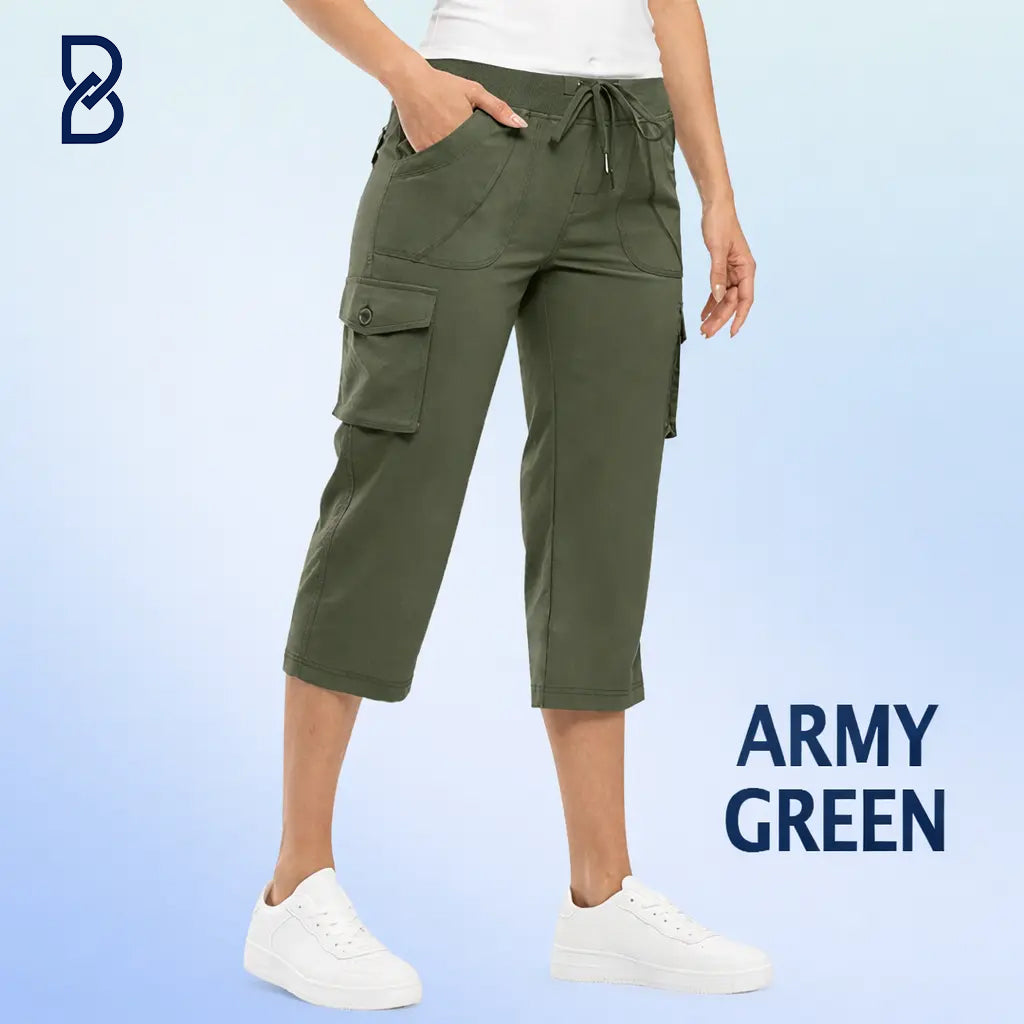 BUY 1 GET 1 FREE ✨ BreezeEase™ Lightweight Cargo Capri Pants