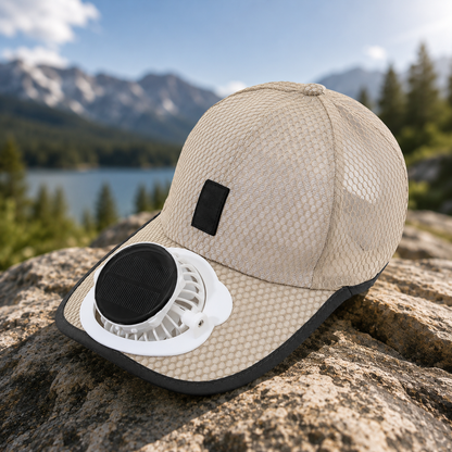 🔥 Summer Sale 50% OFF 🔥 Solar Powered Fan Cooling Hat – UPF 50+ Outdoor Sun Protection Cap