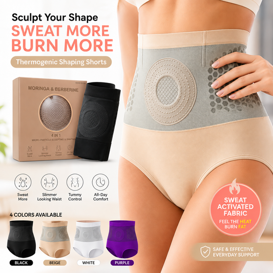 ✨ LAST DAY 70% OFF - BUY 1 GET 1 FREE ✨ 8-in-1 Thermogenic Sculpting Shorts – High-Waist Tummy Control for Women