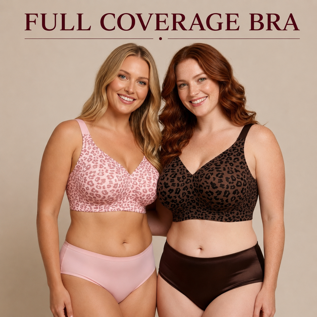 🔥LAST DAY SALE 70% OFF - BUY 1 GET 1 FREE🔥 - Super Firming Wirefree Bra – Full Coverage Lift & Side Smoothing Comfort Bra for Women