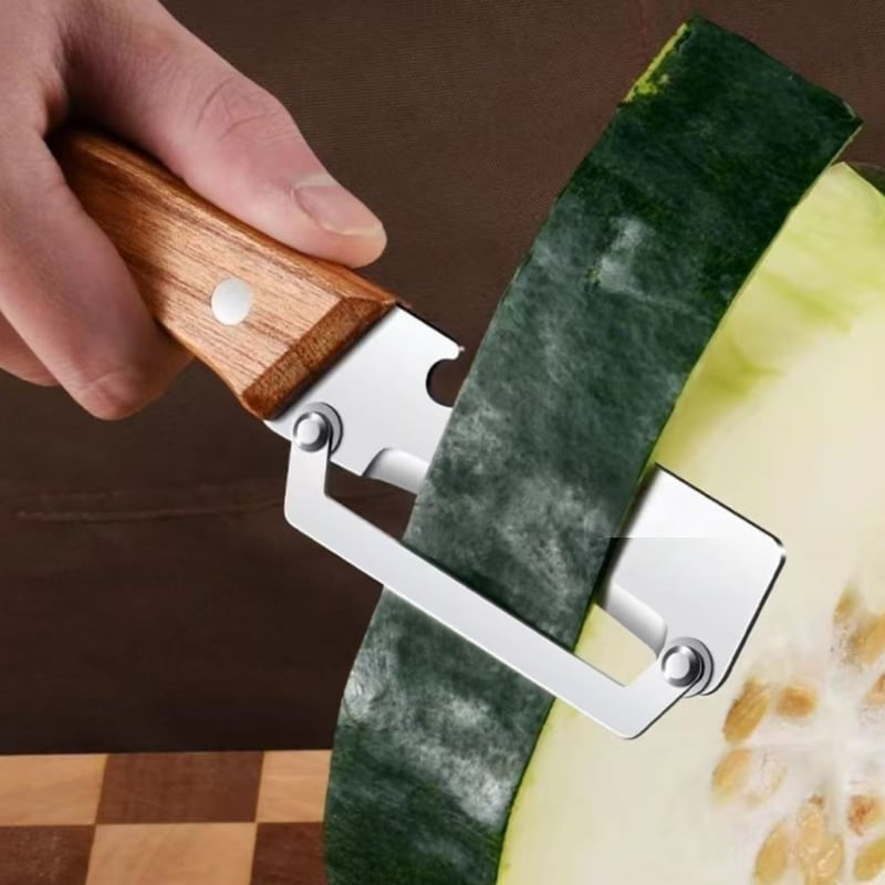🚨 Today Only ⚡ Buy 1 Get 1 FREE 🎁 Kitchen Multi-Function Stainless Steel Thickened Fruit Peeler Knife