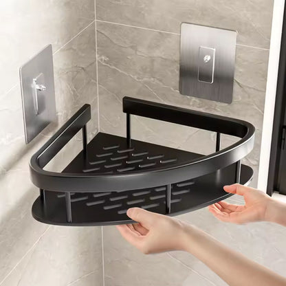 🔥 LIMITED OFFER 50% OFF 🔥 AQUALUX™ Stainless Steel Corner Shower Caddy