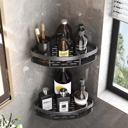 🔥 LIMITED OFFER 50% OFF 🔥 AQUALUX™ Stainless Steel Corner Shower Caddy