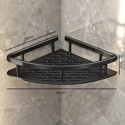 🔥 LIMITED OFFER 50% OFF 🔥 AQUALUX™ Stainless Steel Corner Shower Caddy