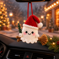 🧹 Santa Ghost With Broom