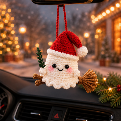 🎄 CHRISTMAS SALE 70% OFF 👻 Handmade Crochet Car Charm