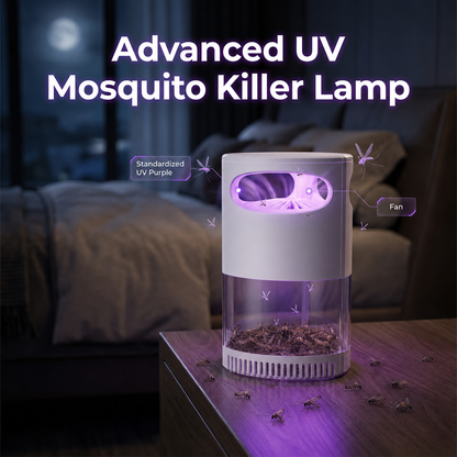 SUMMER DAY 50% OFF 🦟 LumiTrap™ UV Mosquito Killer Lamp – quiet, USB, chemical-free 🚫🌙