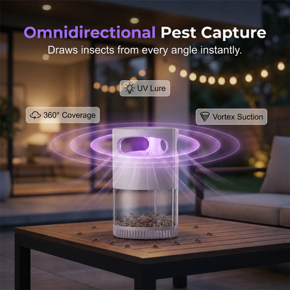 SUMMER DAY 50% OFF 🦟 LumiTrap™ UV Mosquito Killer Lamp – quiet, USB, chemical-free 🚫🌙