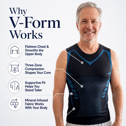 Vormax V-Form Compression Shirt | Confidence, Strength & Shape