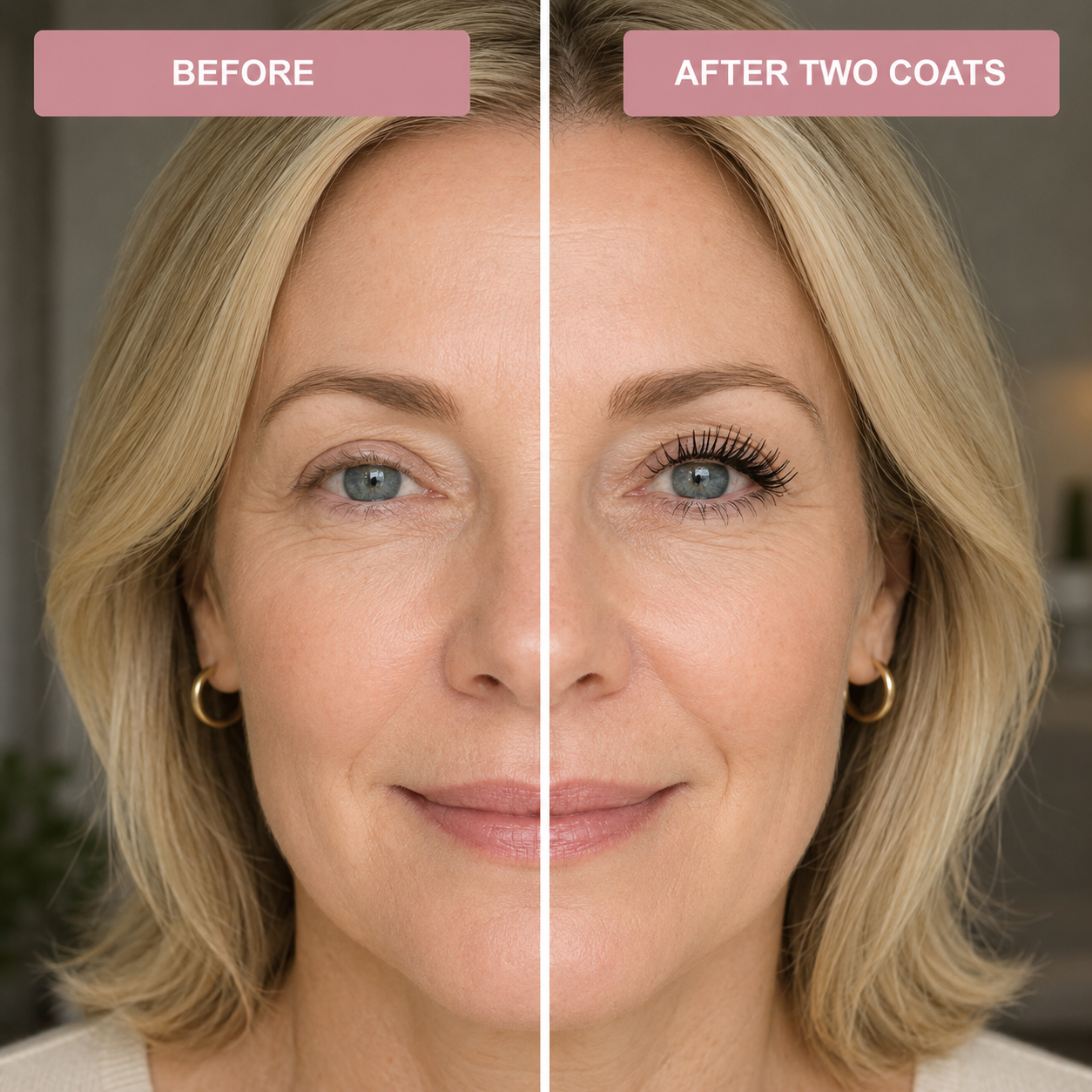 Eloria™ 24H Waterproof Fiber Mascara 💧 – Volume & Length without Clumping for Dramatic Moments