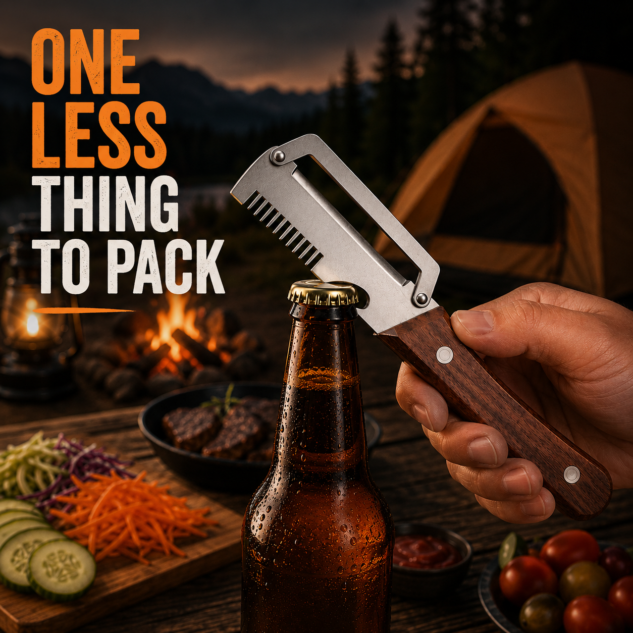 SUMMER SALE 50% OFF ☀️ Grizz™ 4in1 Outdoor Utility Knife - One Tool For Every Outdoor Adventure