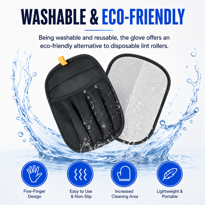BUY 1 GET 1 🐾 FurGrip™ Pro 5-Finger Electrostatic Pet Hair Glover