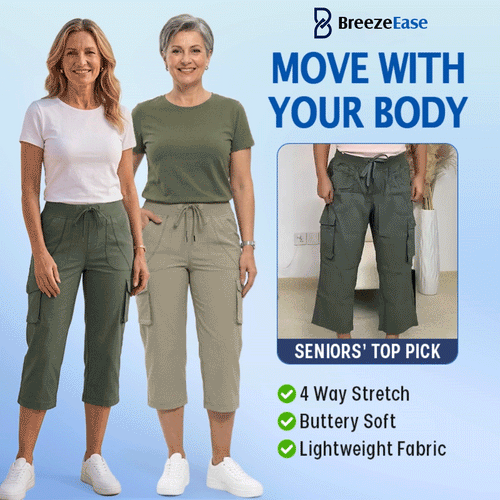 BUY 1 GET 1 FREE ✨ BreezeEase™ Lightweight Cargo Capri Pants