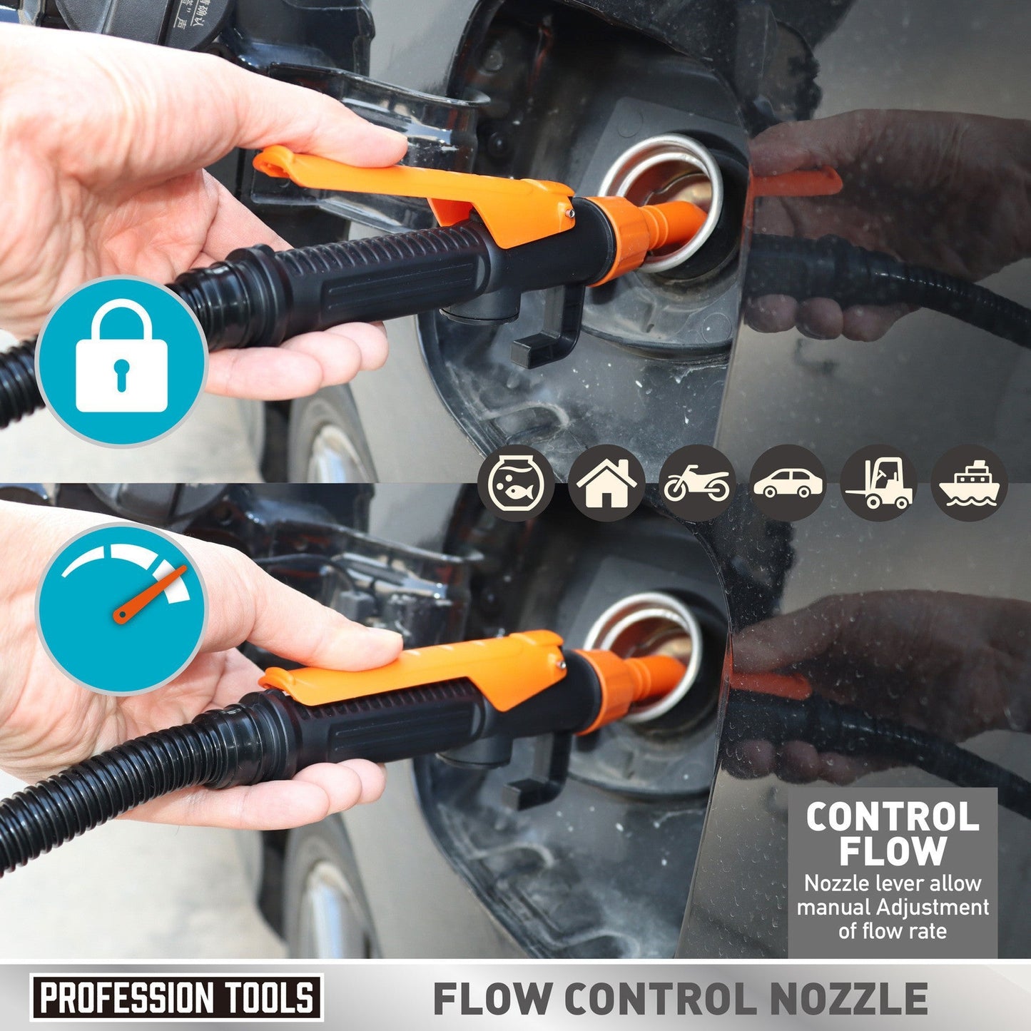 Father's Day 65% OFF 🚀 2026 Upgraded Automatic Fuel Transfer Pump🔥