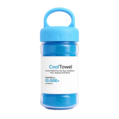 ❄ Cooling Towel for Hot Summer & Outdoor Activities – Quick-Dry Microfiber Sweat Towel (OFFER2)
